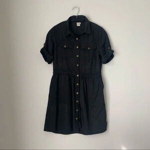 Paper crane black dress size S